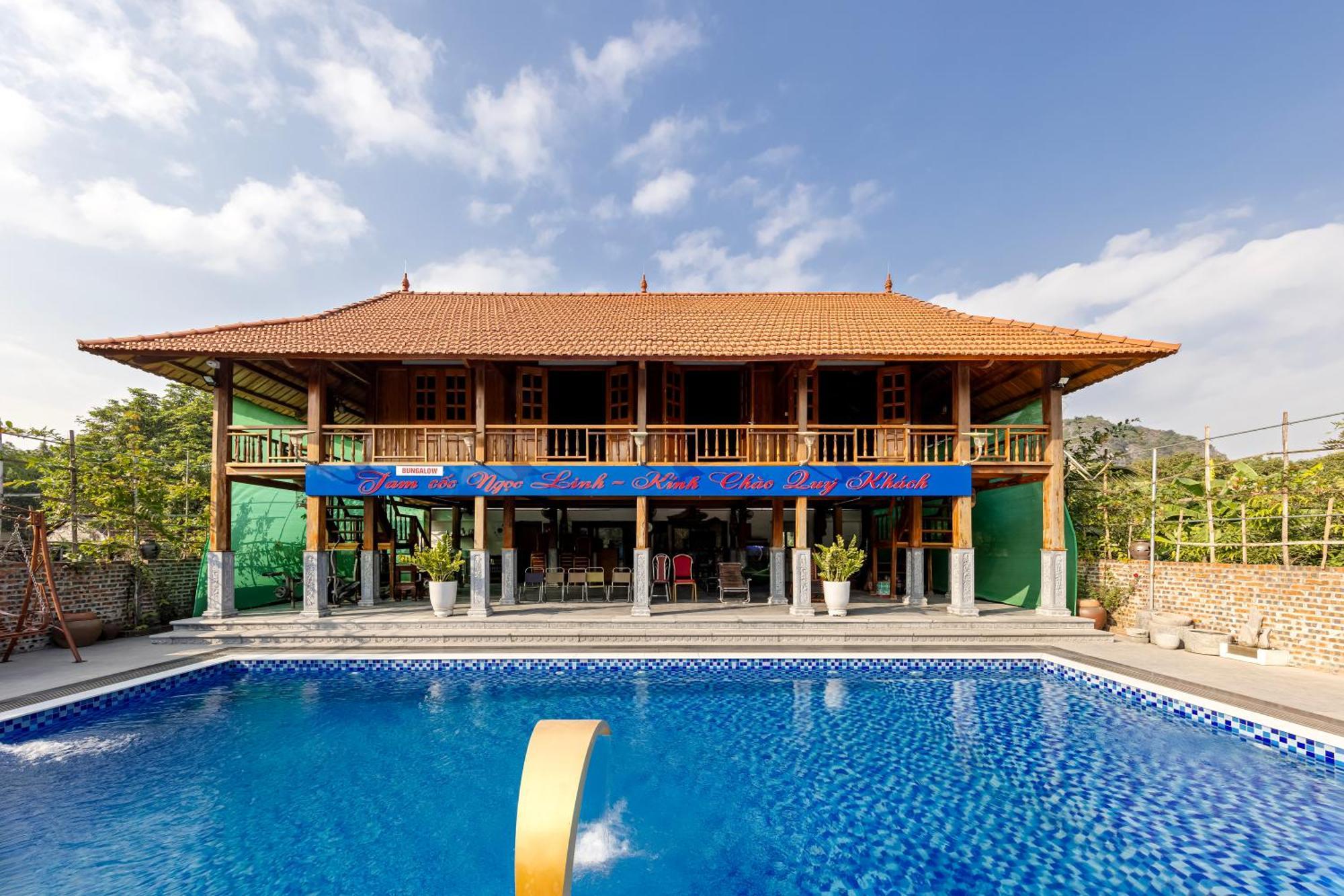 Tam Coc Ngoc Linh Bungalow นิญบิ่ญ ภายนอก รูปภาพ