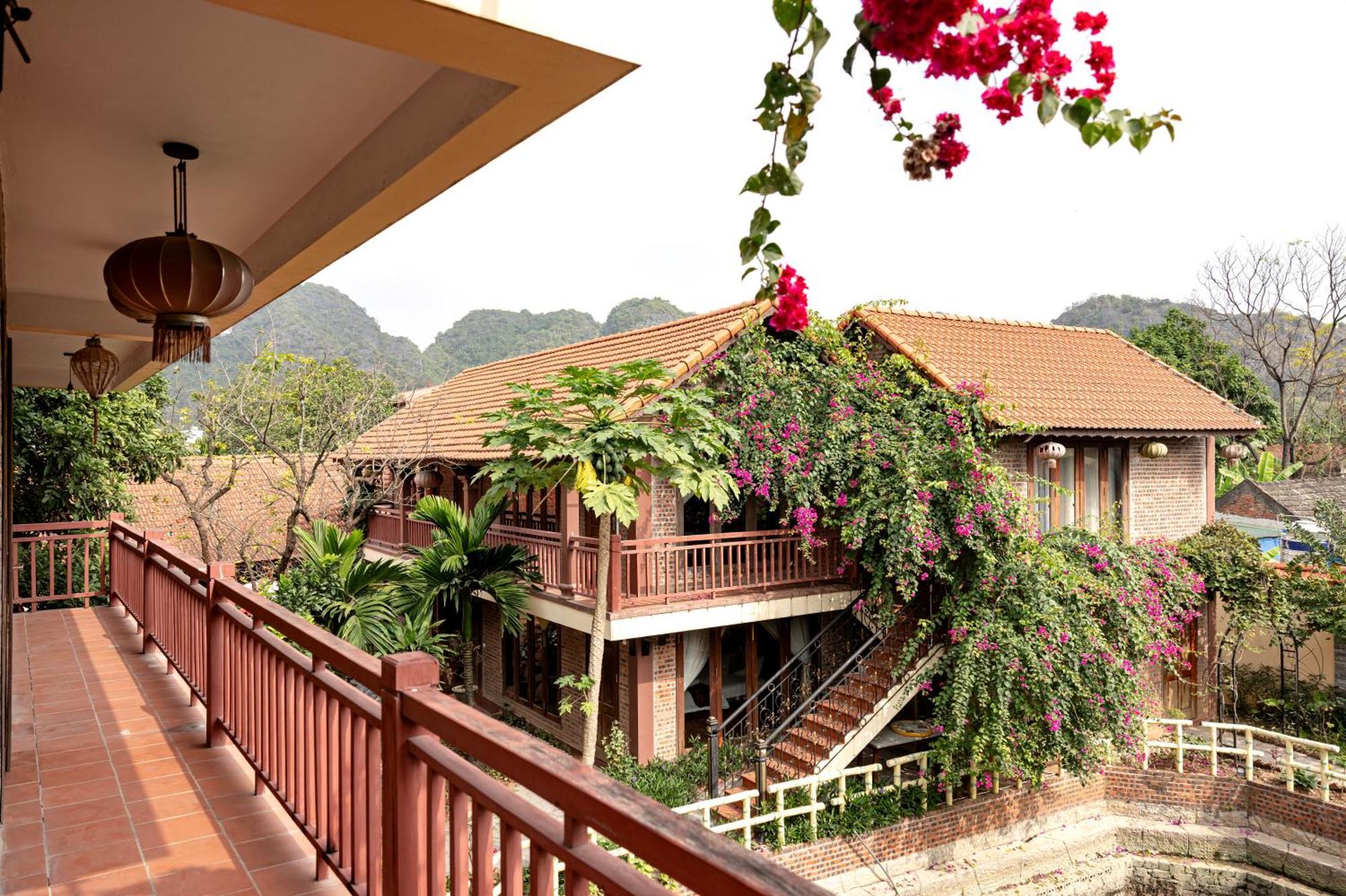 Tam Coc Ngoc Linh Bungalow นิญบิ่ญ ภายนอก รูปภาพ