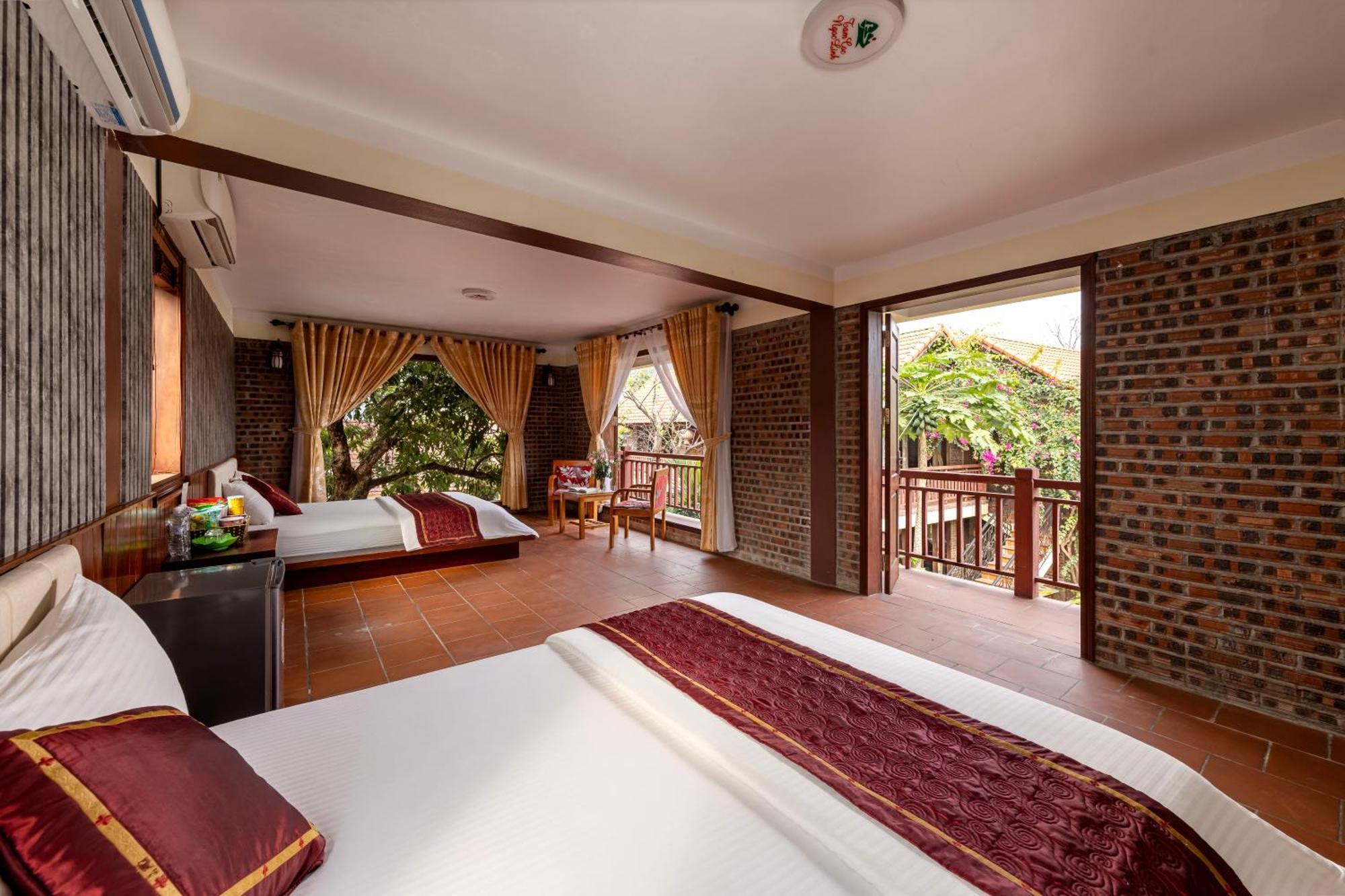 Tam Coc Ngoc Linh Bungalow นิญบิ่ญ ภายนอก รูปภาพ